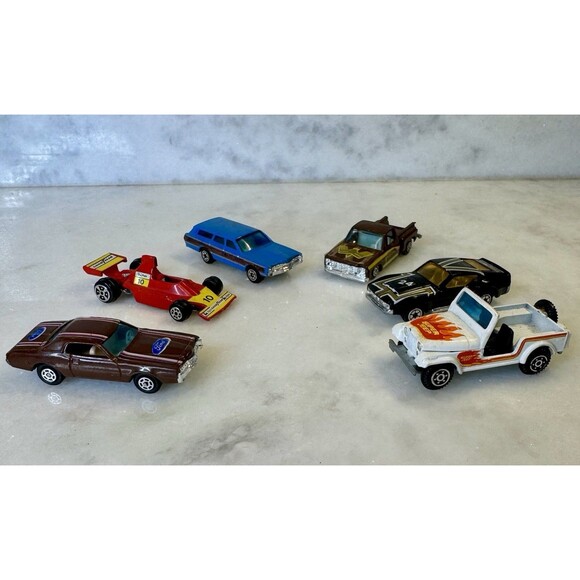 Vintage YatMing Hong Kong Diecast Cars - 1/64 1970s-1980s - Lot of 6 - Picture 1 of 15